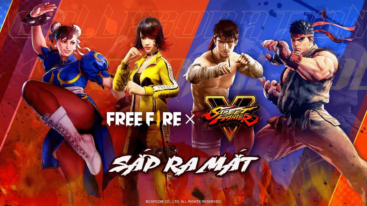 Free Fire X Street Fighter Event DRAW